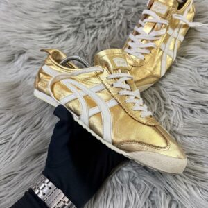 Onitsuka Tiger Mexico 66 – Metallic Gold/White – Pre-Loved