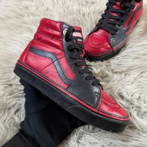 Marvel x Vans Sk8-Hi – Spider-Man Edition – Red/Black – Pre-Loved