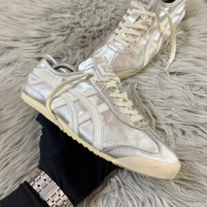 Onitsuka Tiger Mexico 66 – Metallic Silver/White – Pre-Loved